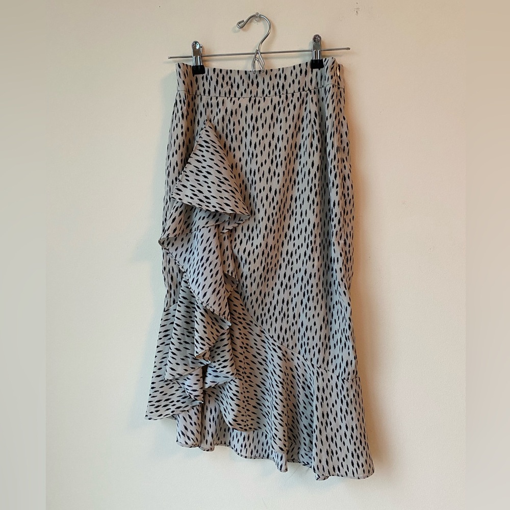 Nasty Gal Flowy Midi Skirt